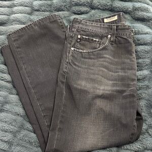 AG Adriano Goldschmied Men's Dark Gray Jeans 36x30